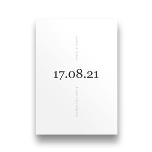 Hochzeitsgeschenk personalisiert | Glückwunschkarte Hochzeit | Karte Hochzeit personalisiert | Geschenk zur Hochzeit | Brautpaar Geschenk