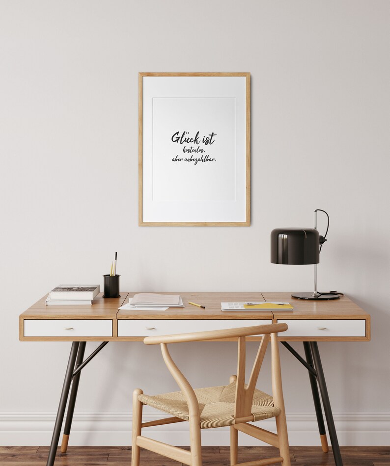 Glück Ist Kostenlos Aber Dennoch Unbezahlbar Spruch Poster Glück ist kostenlos aber unbezahlbar . digitales - Etsy.de