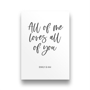 Hochzeitsgeschenk personalisiert | Glückwunschkarte Hochzeit | Karte Hochzeit personalisiert | Geschenk Valentinstag | Verlobungsgeschenk