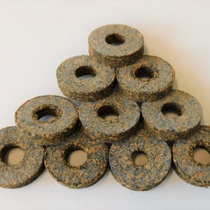 20 pieces rubber cork M6 20mm x 7mm x 4mm image 3