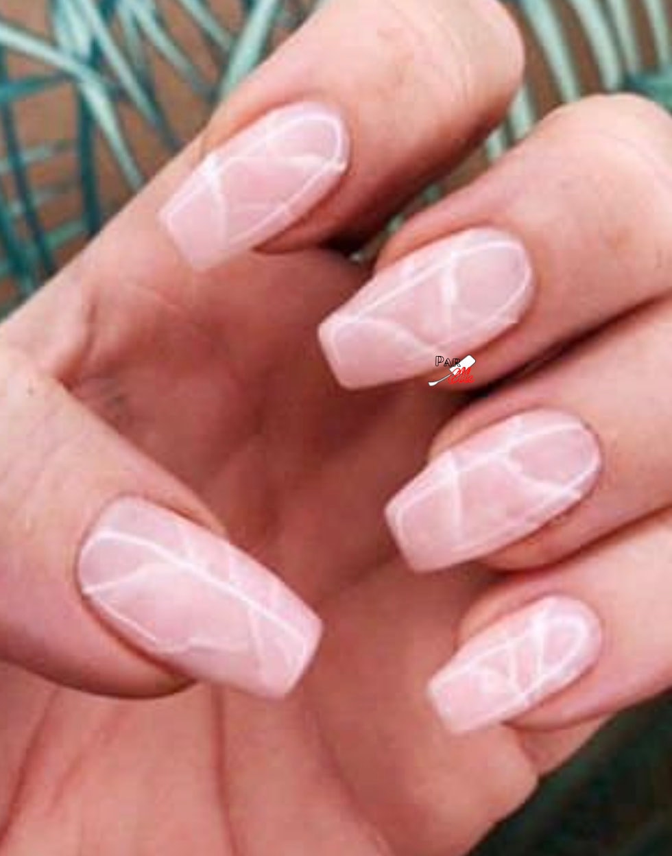Pink Nails Quartz Nails Pink Marble Press on Nails Fake Nails Set of 20 Glue on Nails Instagram Nails Custom Nails