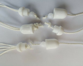 White Cord connector  suitable for most cord and humidity