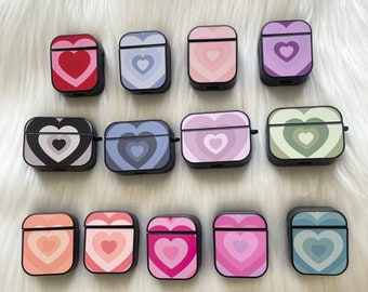 Hearts Airpod 1st generation, 2nd generation and 3rd generation and AirPods Pro Cases