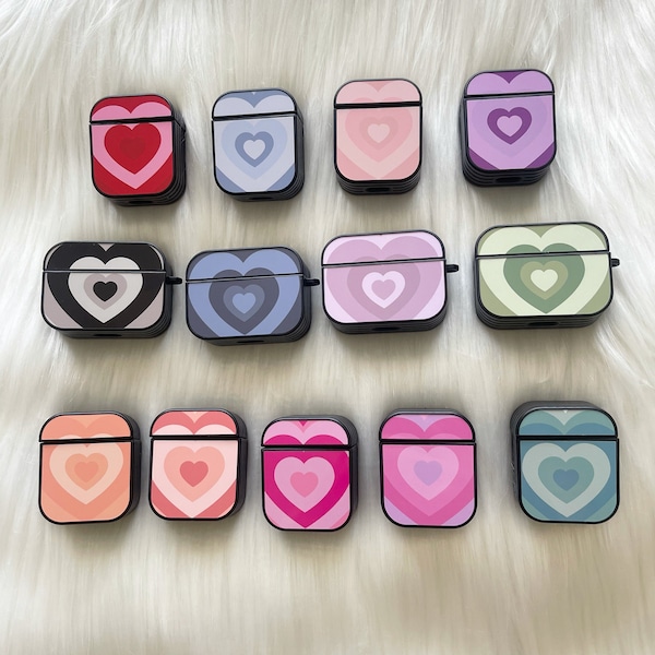 Hearts Airpod 1st generation, 2nd generation and 3rd generation and AirPods Pro Cases