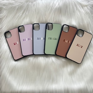 Personalised Name phone case *available in iPhone & android* Samsung Huawei Google Pixel iPhone 7 8 X XR 11 12 13 14 iPhone 15 Pro Max