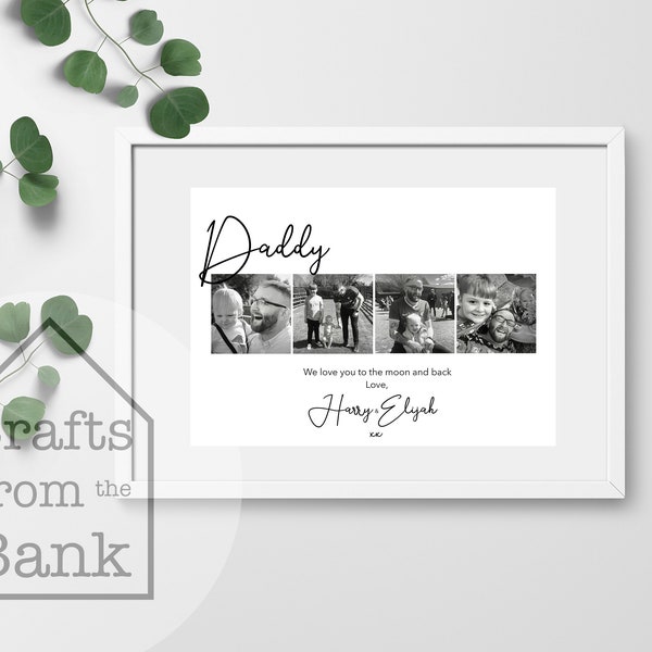 Father’s Day gift, Father’s Day, Father’s Day print, gifts for dad, daddy gifts, grandad gifts, photo print, photo prints, personalised gift