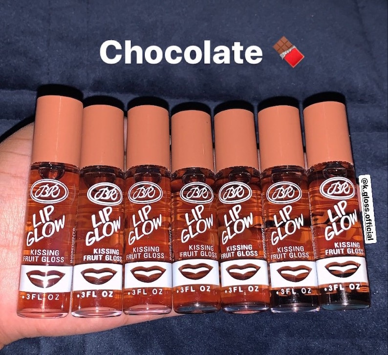 BR Lip Glow Kissing Fruit Roll on Lip Gloss Etsy Canada