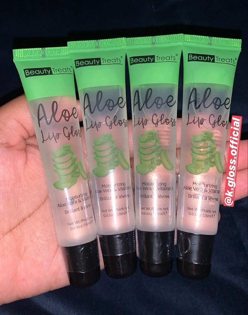 Beauty Treats Aloe Vera Lip Gloss Etsy