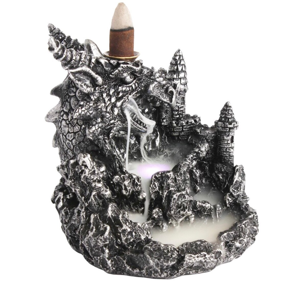 Dragon Backflow Burner Incense Burner Dragon Decor Etsy