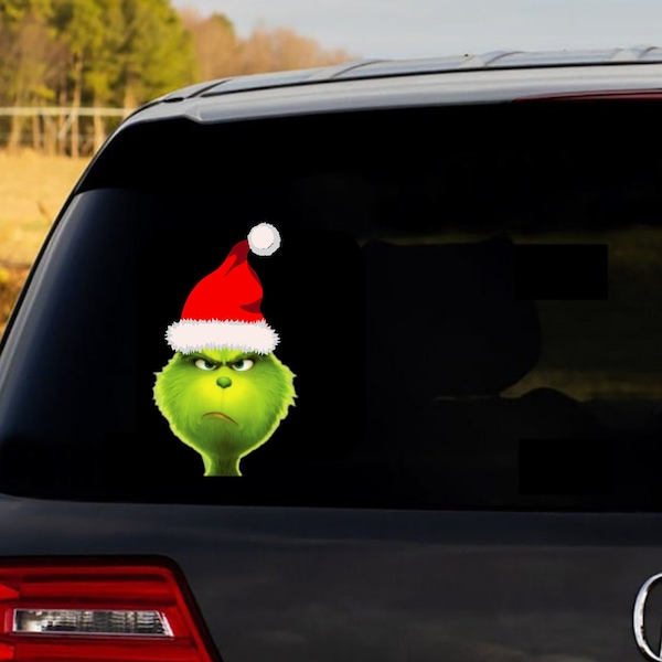 Grinch Peeker Etsy