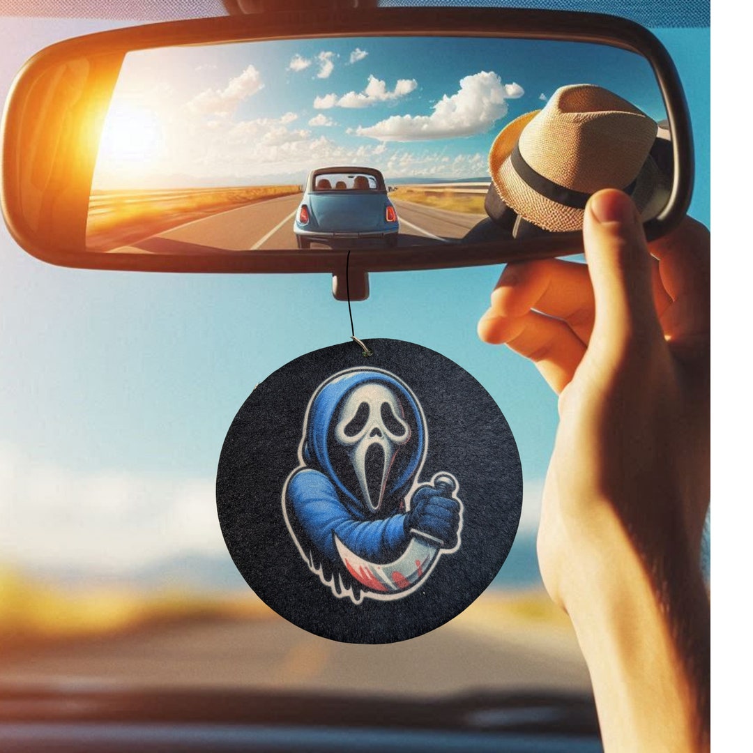 Horror Movie Air Freshener Funny Car Freshener Freddy Michael Myers