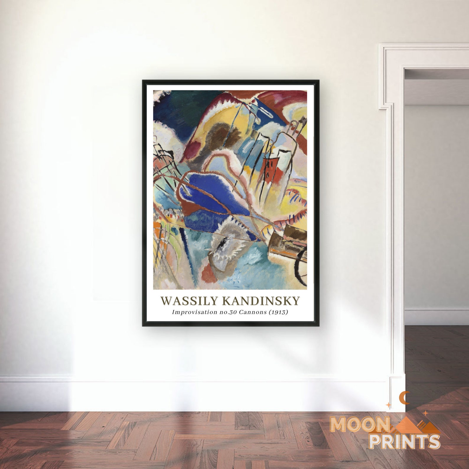Wassily Kandinsky Improvisation No.30 Cannons Etsy