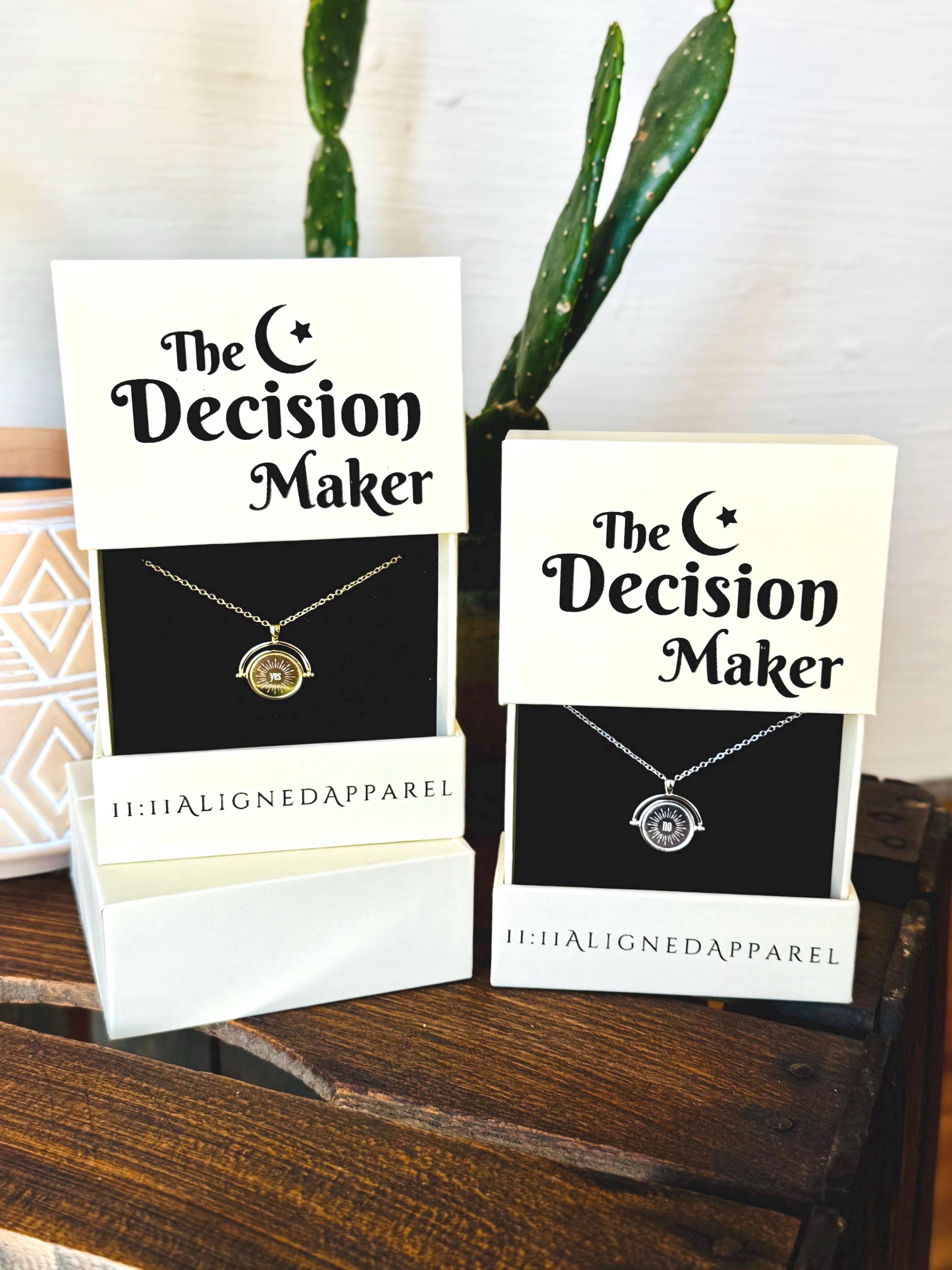 The Decision Maker by 11:11AlignedApparel, Sterling Silver or 18K…