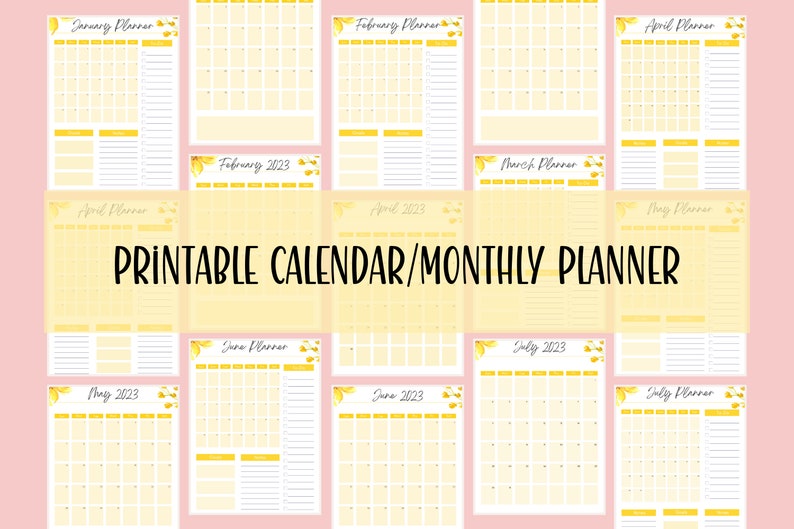 printable-2023-calendar-year-at-a-glance-monthly-planner-etsy