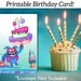 Printable Monster Birthday Card, Kids Birthday Card, Funny Birthday ...