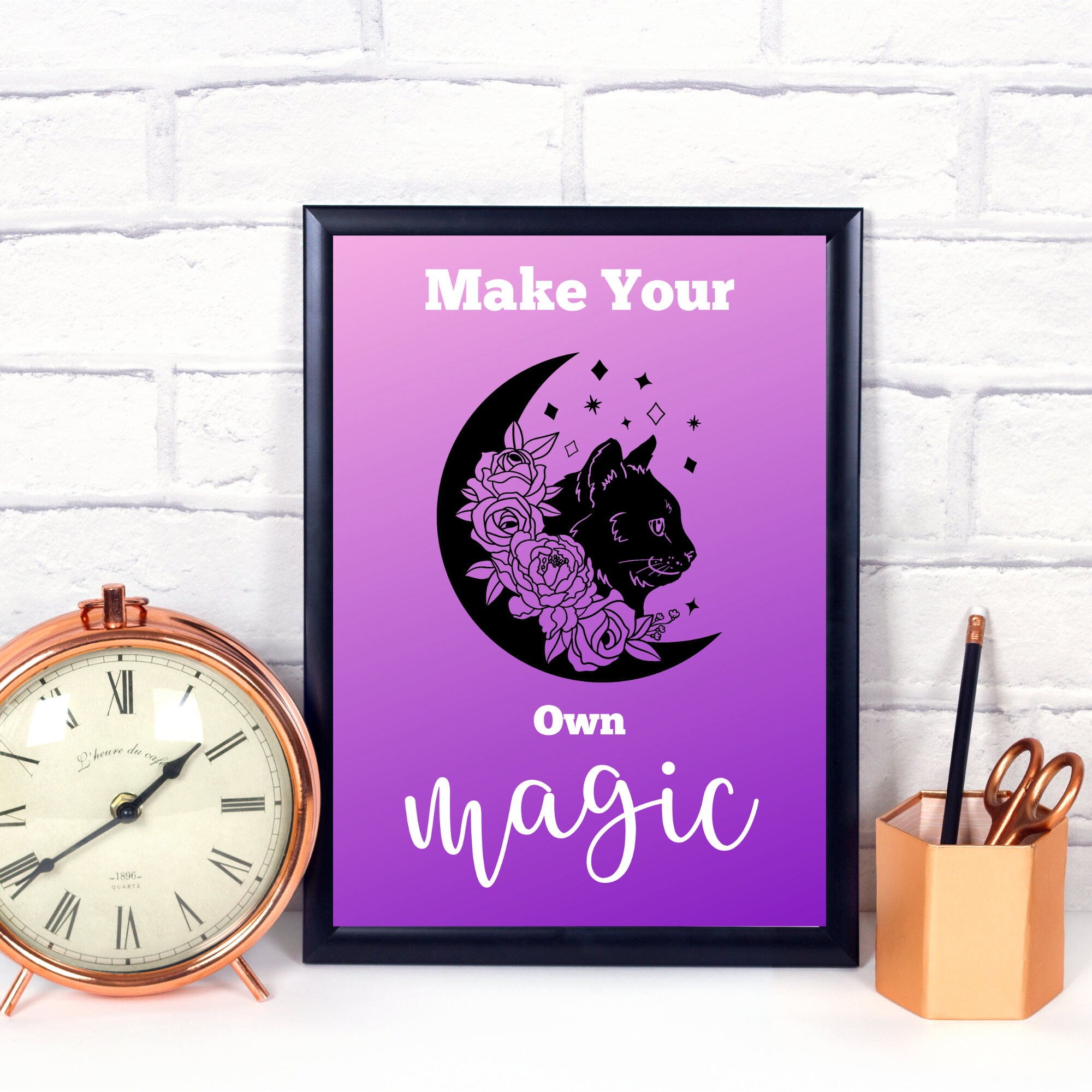 Make Your Own Magic Printable Wall Art Magic Quote Etsy