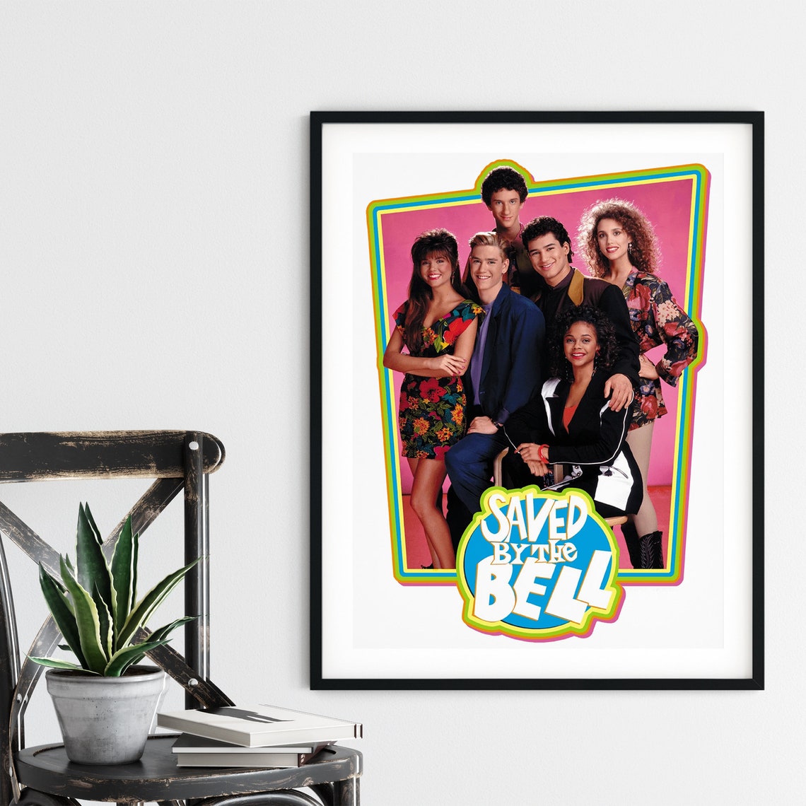 Saved By The Bell Poster Etsy