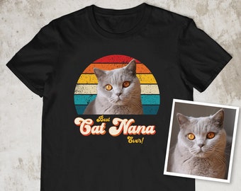 Camiseta de la abuela gata. Regalos para abuelas gatas. Regalos para abuelas gatas. Regalo para abuelas gatas. Camiseta de la abuela gata. Regalo personalizado para abuelas gatas.
