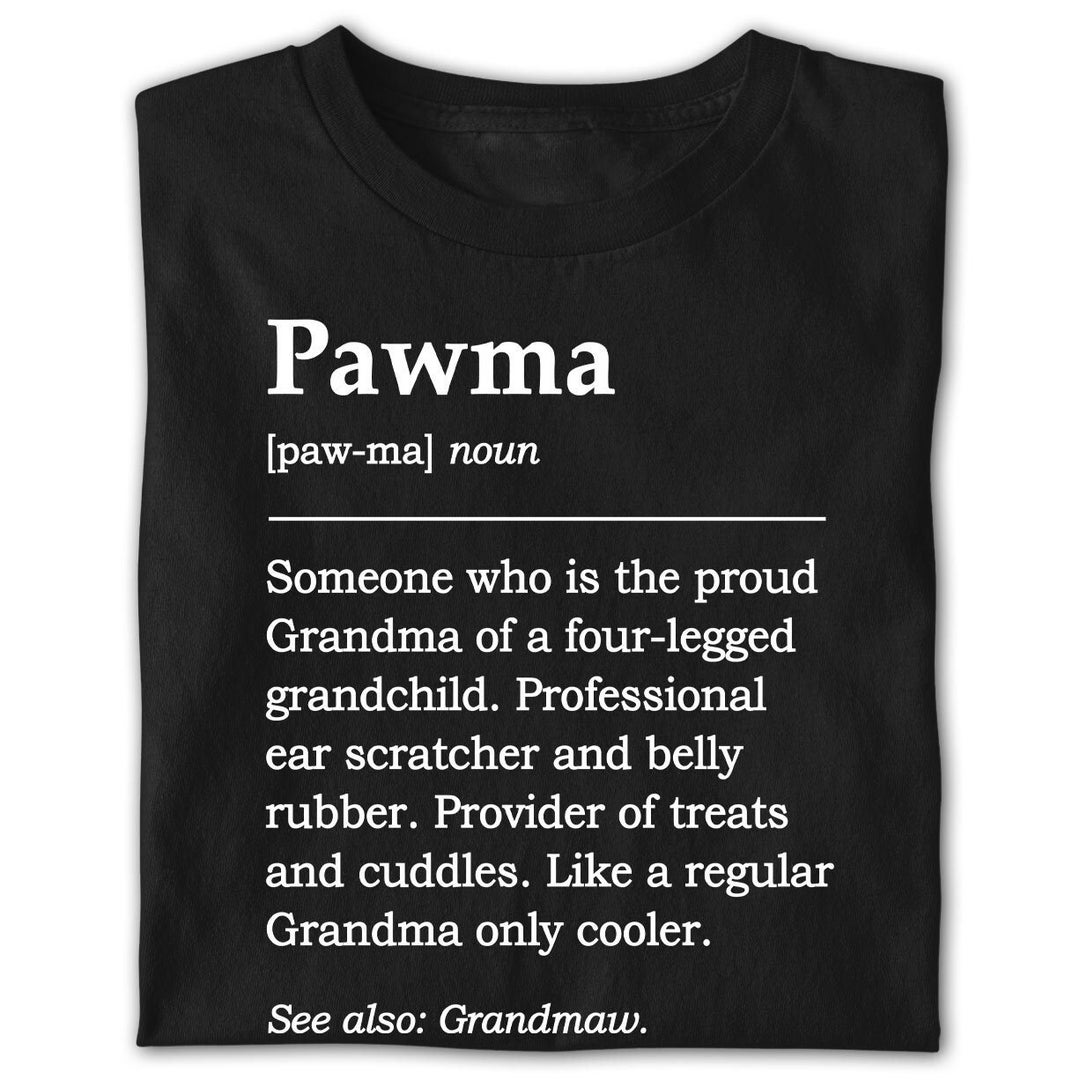 Pawma Definition Shirt Tshirt Tshirt T Shirt Tee. Dictionary Etsy UK