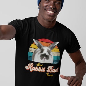 Best Bunny / Rabbit Dad T Shirt T-shirt Tshirt Tee. Customised - Etsy UK