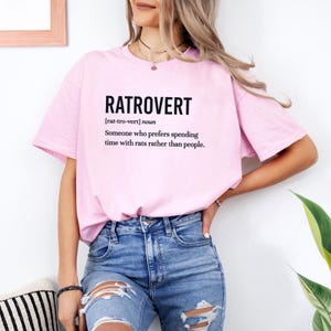 Funny rat gifts. Rat sweatshirt sweater hoodie tshirt. Rats lover gift for pet rat owner. Womens ladies mens kids clothes clothing apparel. imagem 4