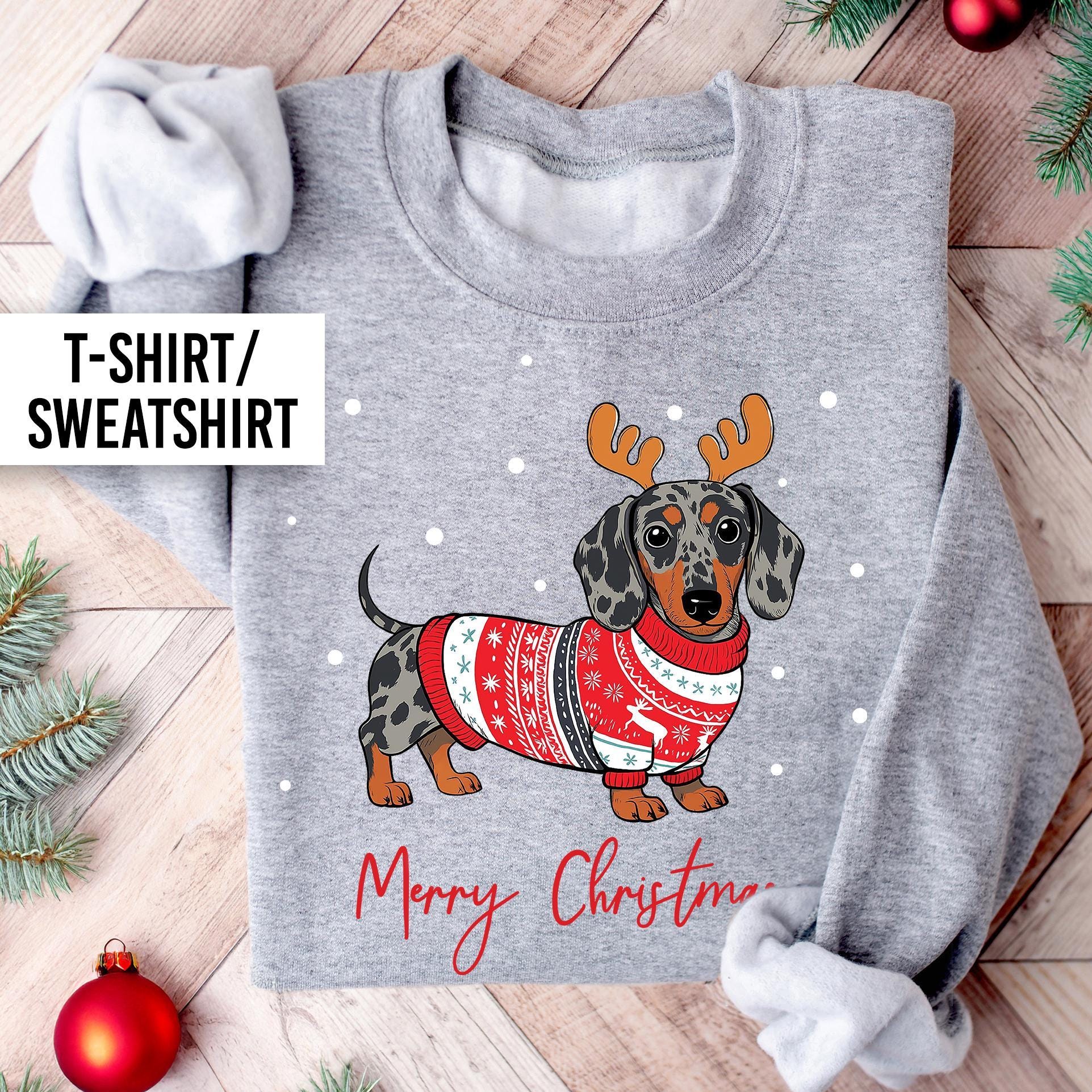 Dachshund Christmas Jumper