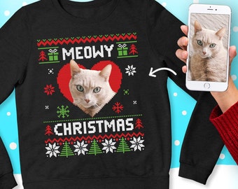 Cat Ugly Christmas Sweater H And M Is This Jolly Enough? Cat