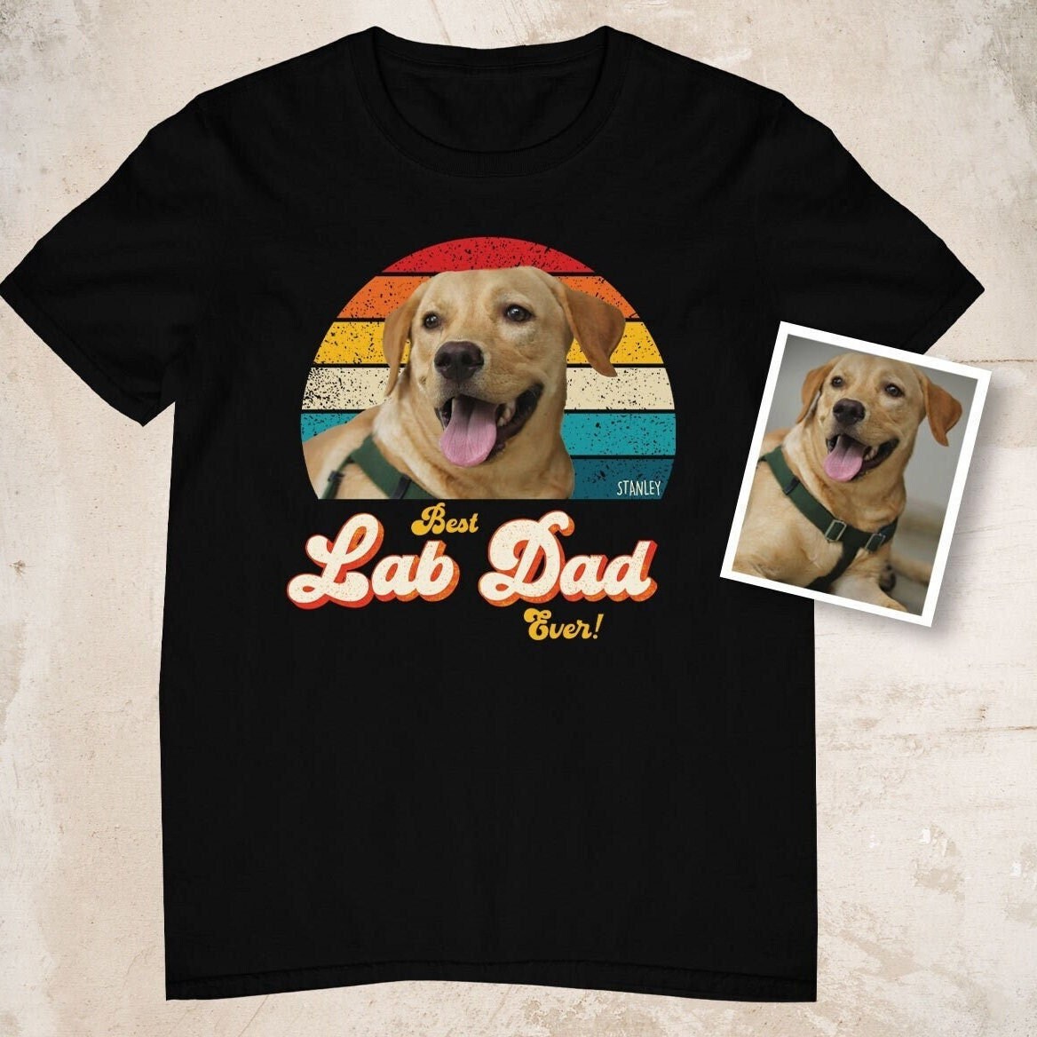 The Lab Father T-Shirt Funny Labrador Dad Gift Shirt The Lab Father T-Shirt Funny Labrador Dad Gift Shirt