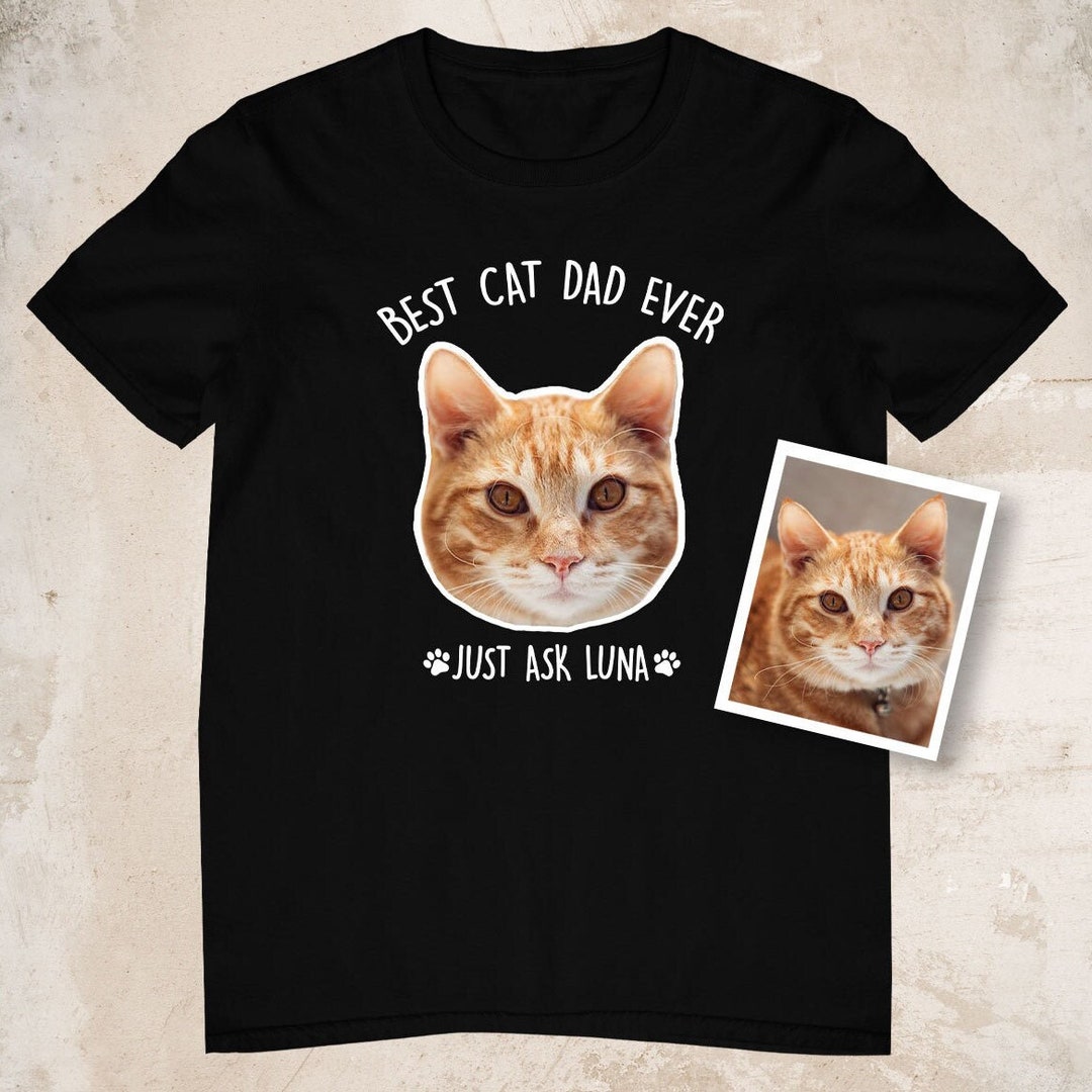 Cat Dad Gifts. Cat Dad Gift UK US. Cat Dad Personalised Gifts. Cool Cat