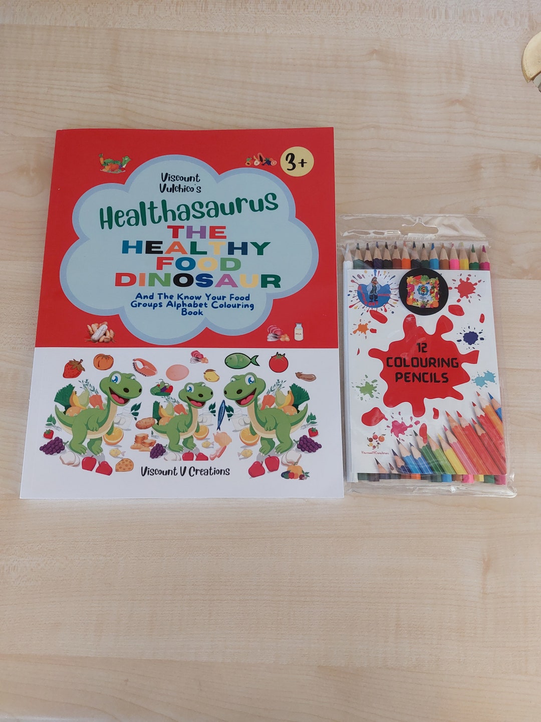 Colouring Book Colouring Pencils Colouring Book and Pencils - Etsy