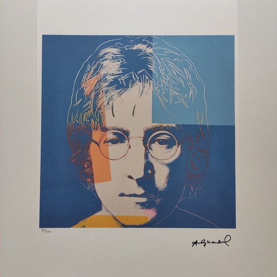 Certificate Leo Castelli Andy Warhol SIGNED JOHN LENNON