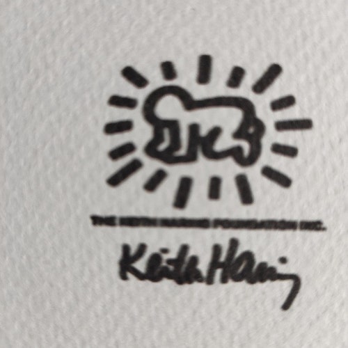 Shops Keith HARING Signed - BABY - Certificate (Keith Haring Lithograph, Haring Art)