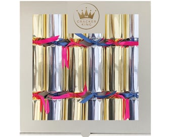 6 galletas de lujo de cristal de dragón y unicornio