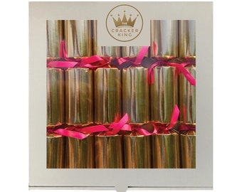 6 Crackers de cristal de cuarzo rosa - British Fossils