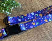 80s Star Print Lanyard