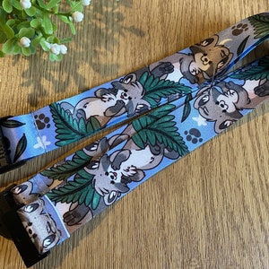 Rascally Raccoons Lanyard