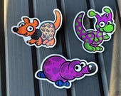 Oddballz Stickers - Your Wacky Computer Petz Vinyl Sticker for Laptops, Water Bottles, Journals