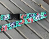 Forest Animals lanyard - Fox, badger, rabbit