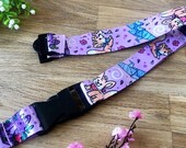 Japanese themed Lanyard - Shiba Inu, origami crane, dragon