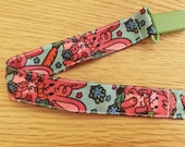 Carrot Nibblin' Bunnies - Pacifier Clip