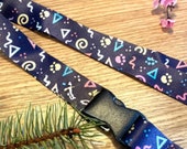 90s Paw Print Lanyard