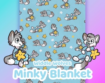 Widdle Wolves - Blanket