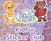 Furry Sticker Subscription - Sticker Club