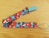 Red Pandas - Pacifier Clip