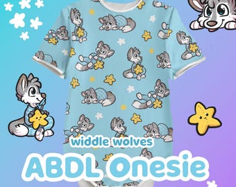 Widdle Wolves - Adult Onesie
