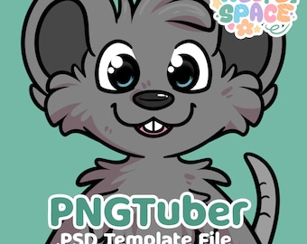 Maus - Furry PNGTuber .PSD Template File