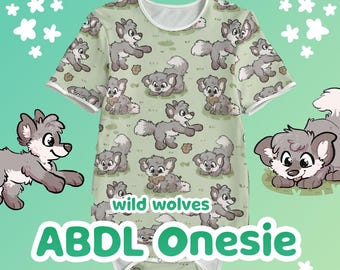 Wild Wolves - Adult Onesie