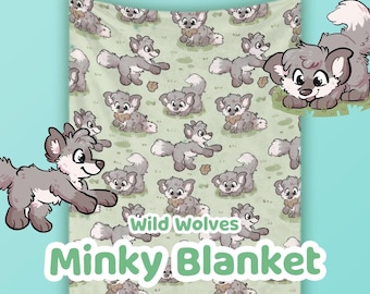 Wild Wolves - Blanket