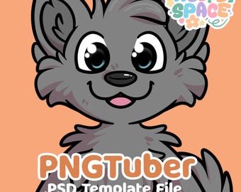 Husky / Wolf - Furry PNG PNG .PSD Vorlage