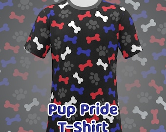 Pup Pride Print T-shirt